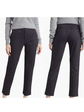 WIT & WISDOM 'ab'solution High Waist Trousers In Charcoal Multi - Size 4